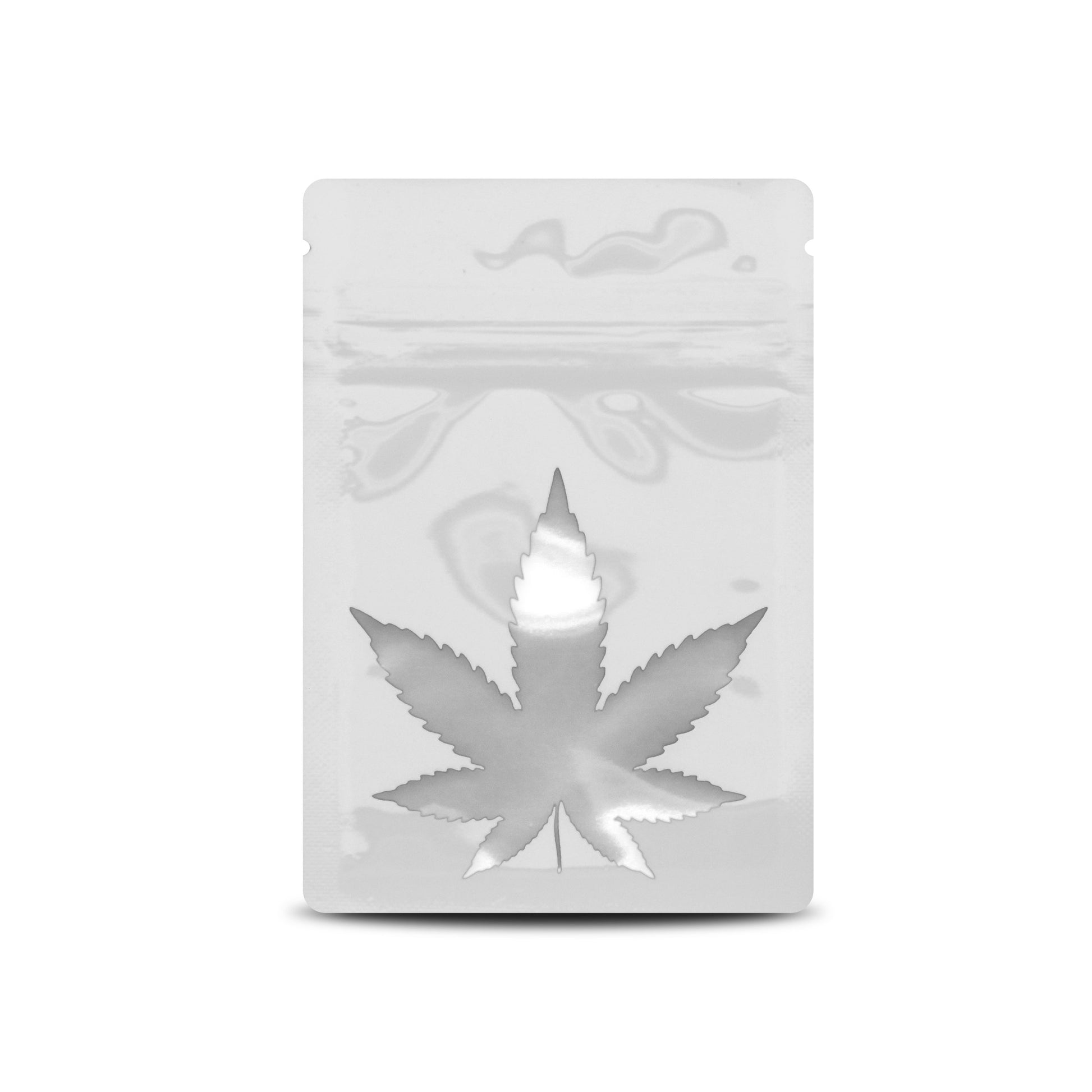 Bag King Clear Leaf Bag (1 gram) Glossy White