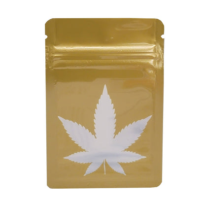 Bag King Clear Leaf Bag (1 gram) Gold