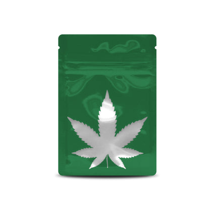 Bag King Clear Leaf Bag (1 gram) Green Bud