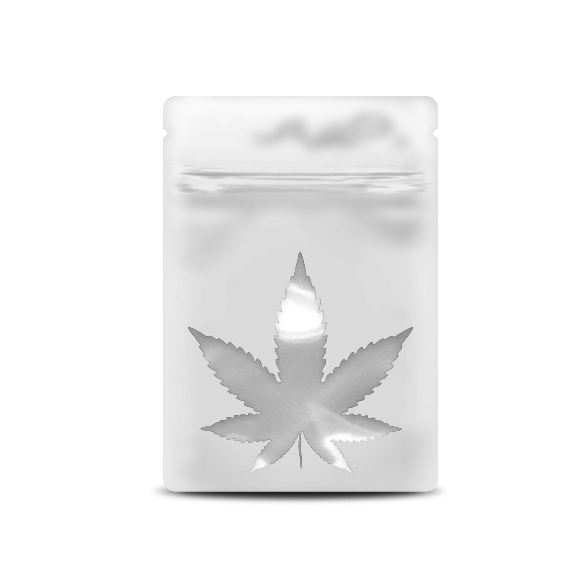 Bag King Clear Leaf Bag (1 gram) Matte White