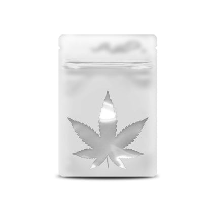 Bag King Clear Leaf Bag (1 gram) Matte White