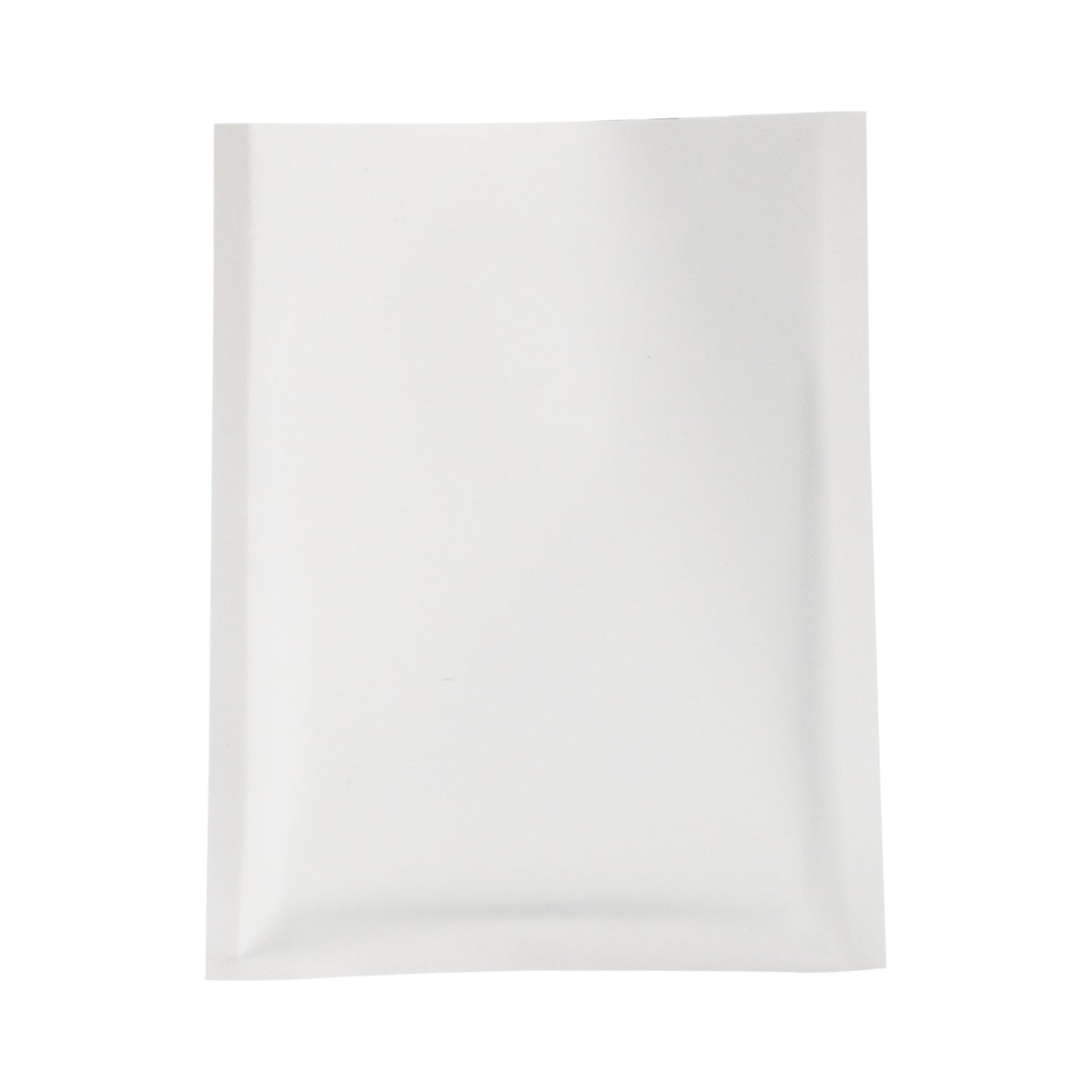 Bag King Heat Seal Single Use Opaque Bag (4" x 5") Matte White