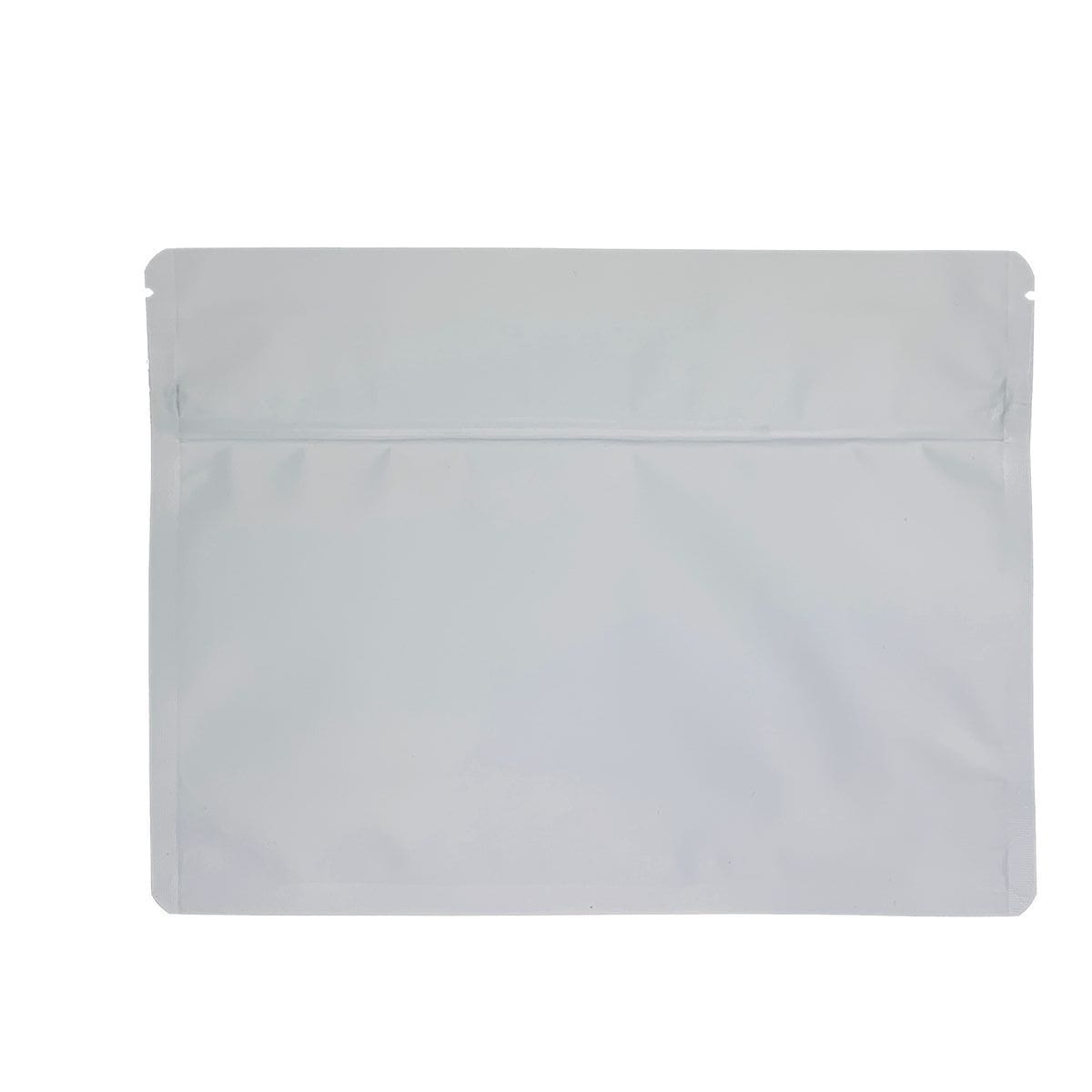 Bag King Large Child-Resistant Opaque Exit Bag (1/2 lb) 9.0" x 12.0" Matte White