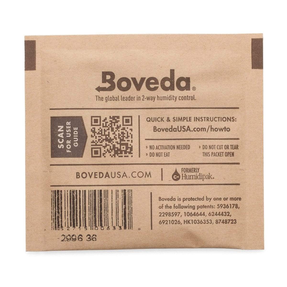 Boveda 58% RH (8 Gram) - 10 Pack