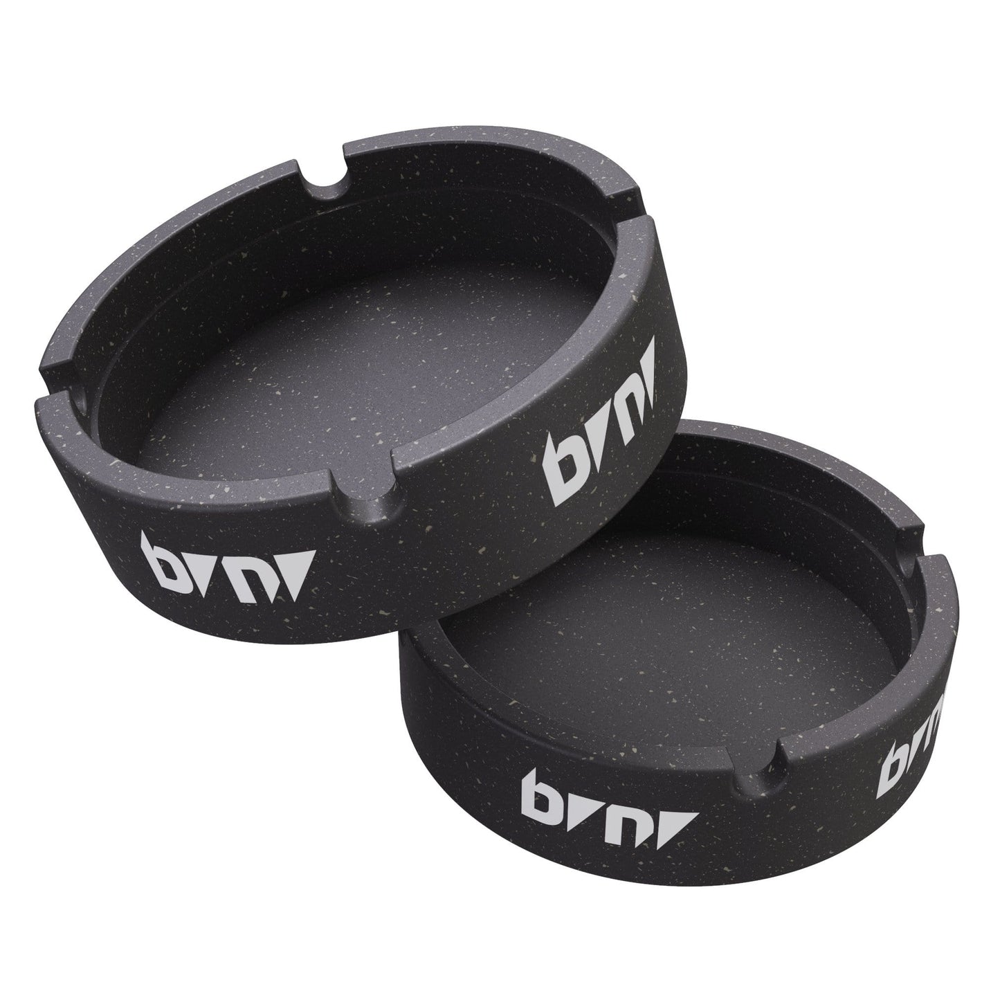 BRNRLab ASH - 4 Pack Ashtray Black