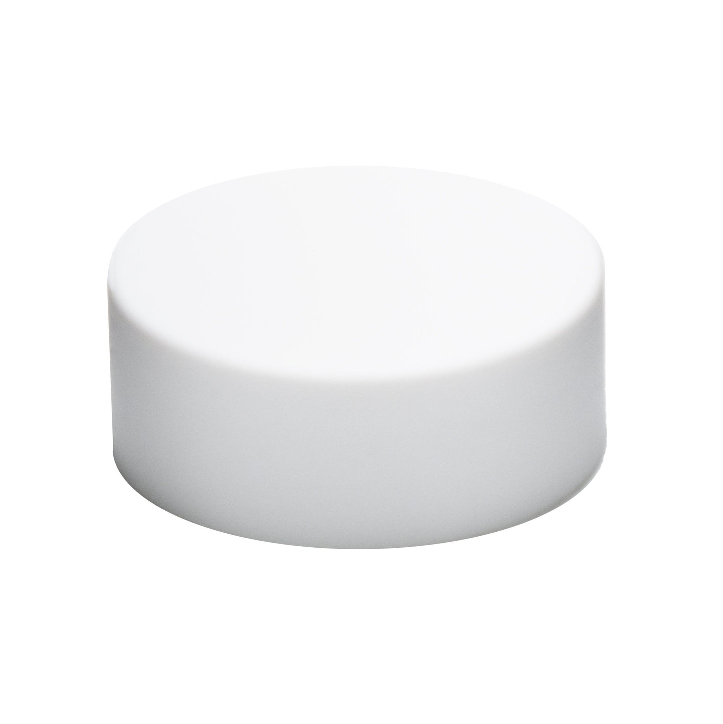 Child-Resistant Smooth Foil-Lined 38/400 Cap Matte White