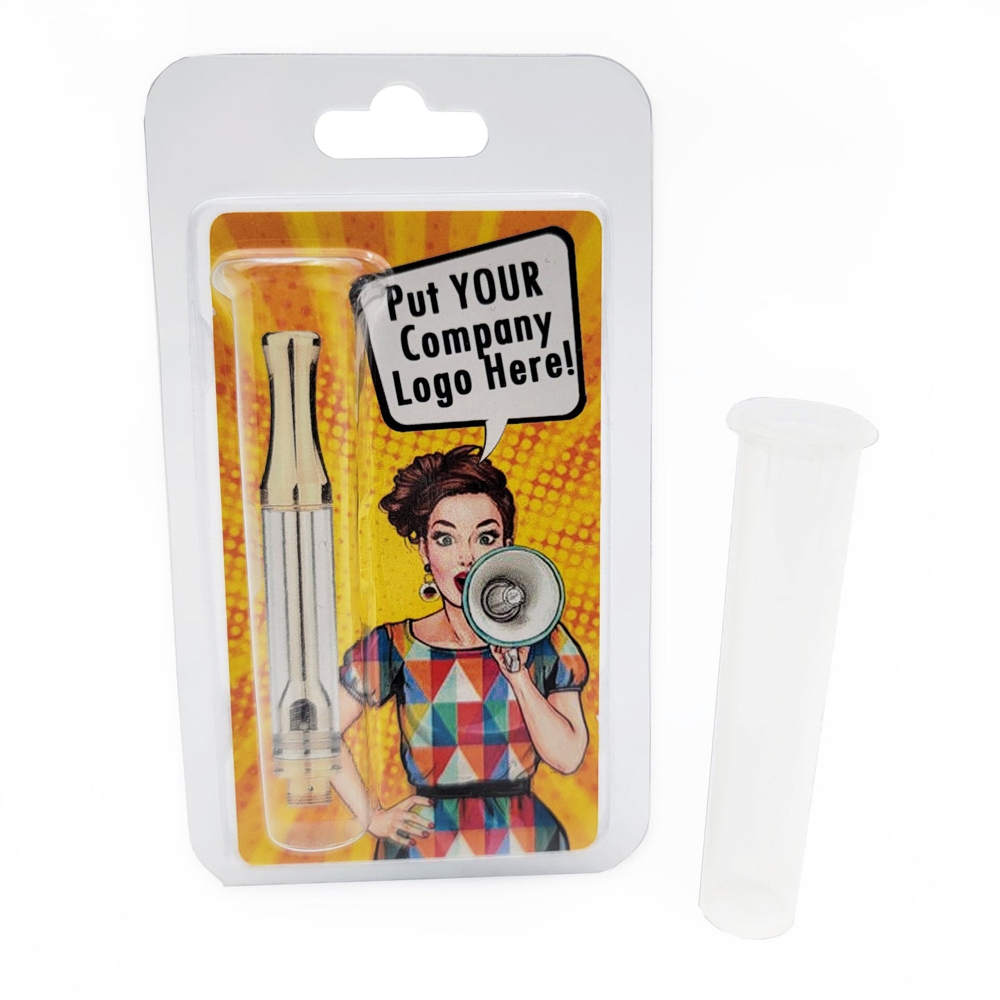 Child-Resistant Tube Cartridge Clamshell