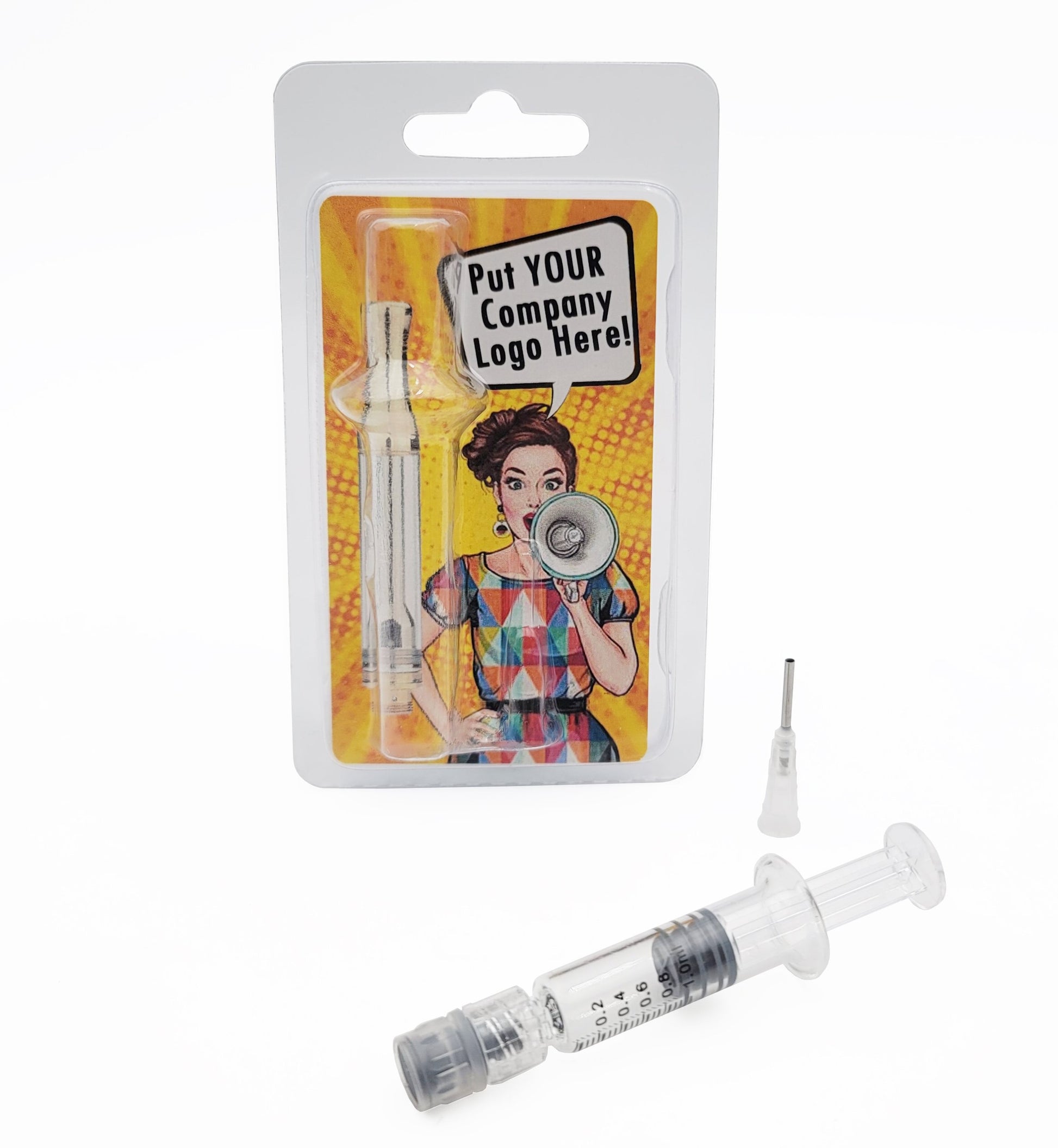 1ml Glass Syringe with Luer Lock System and Needle