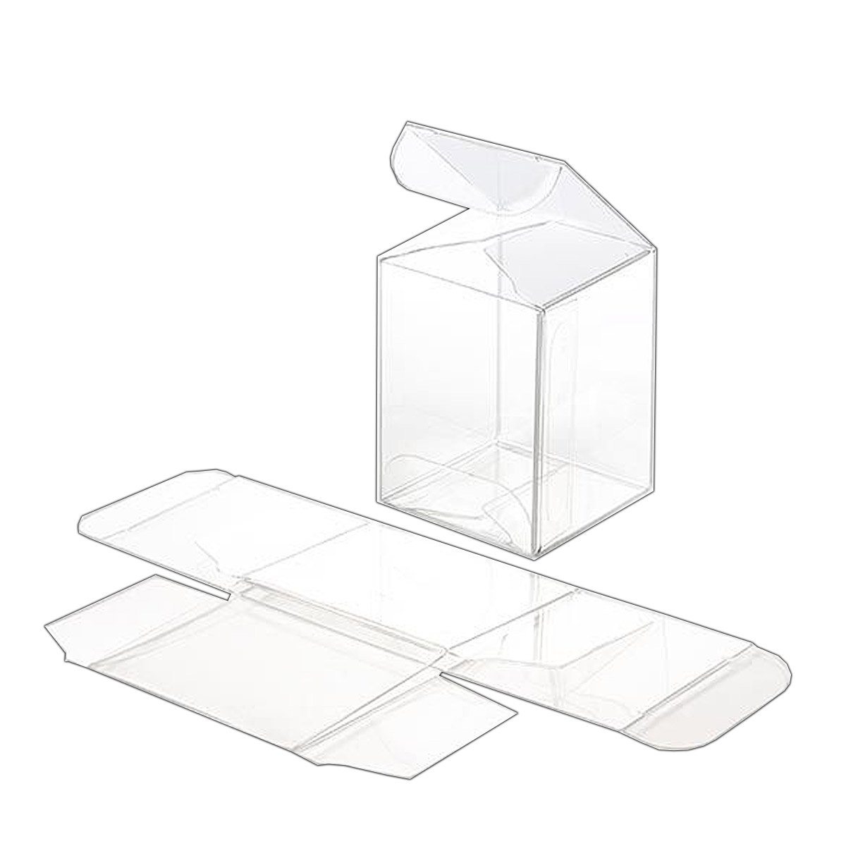 Clear Packaging Box for Concentrate Jars Clear
