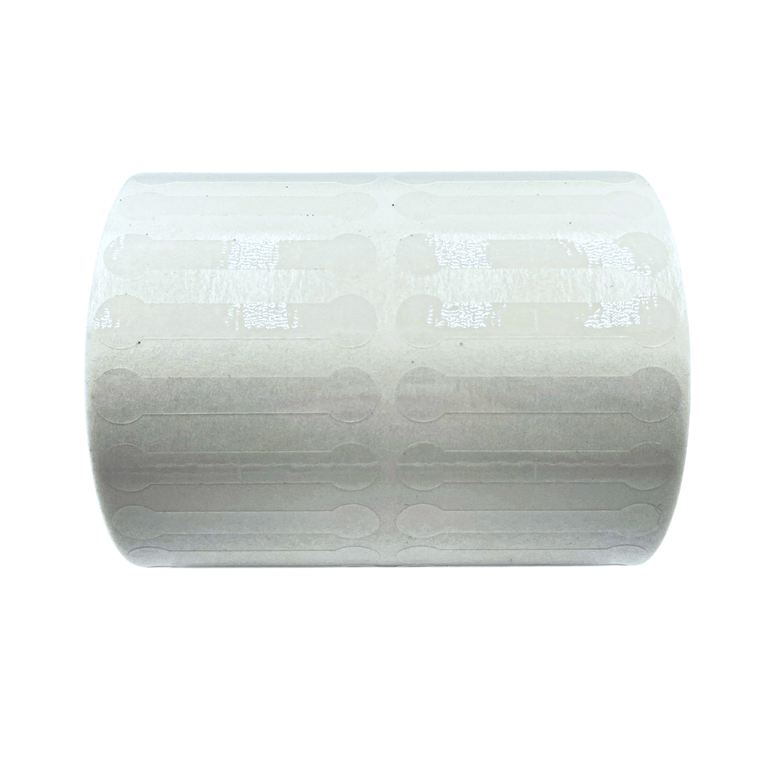Clear Tamper Evident Labels (Roll of 1000)