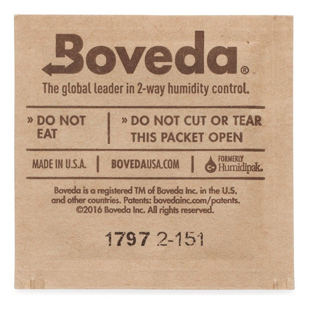 Copy of Boveda 62% RH (1 gram - Single Pack)