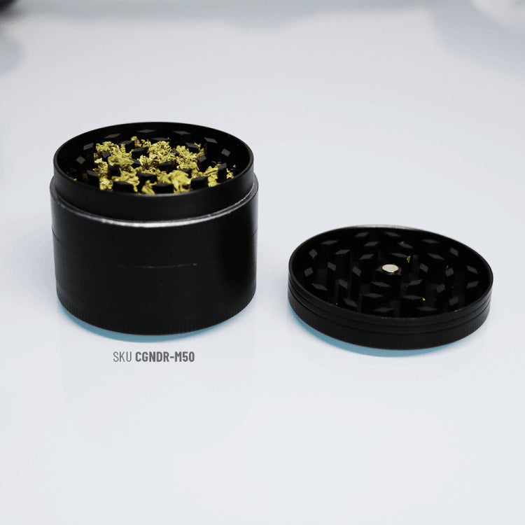 Custom 50mm 4 Piece Metal Grinder