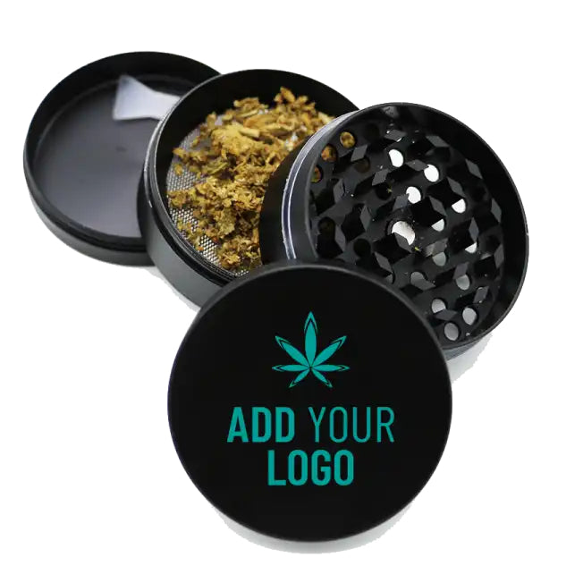 Custom 50mm 4 Piece Metal Grinder