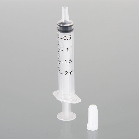 Disposable Blunt Tip Syringe for Concentrates and Oils
