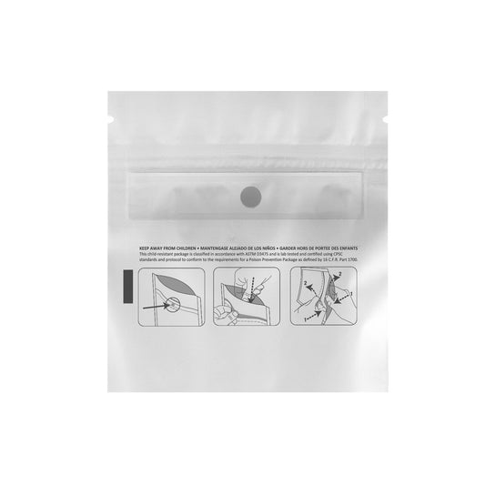 DymaPak Child Resistant Bag (1 gram) White