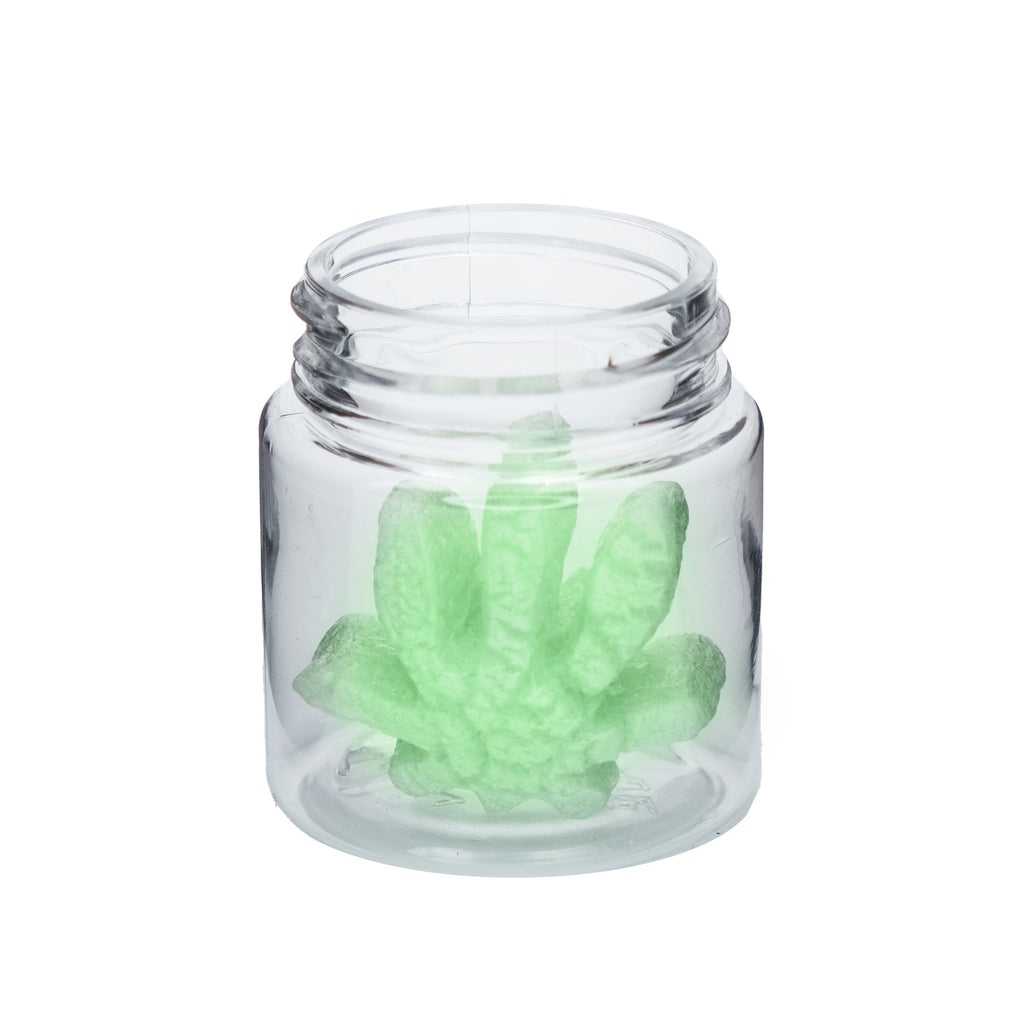 eBottles 1 gram PET Child-Resistant Straight Sided Jar 38/400