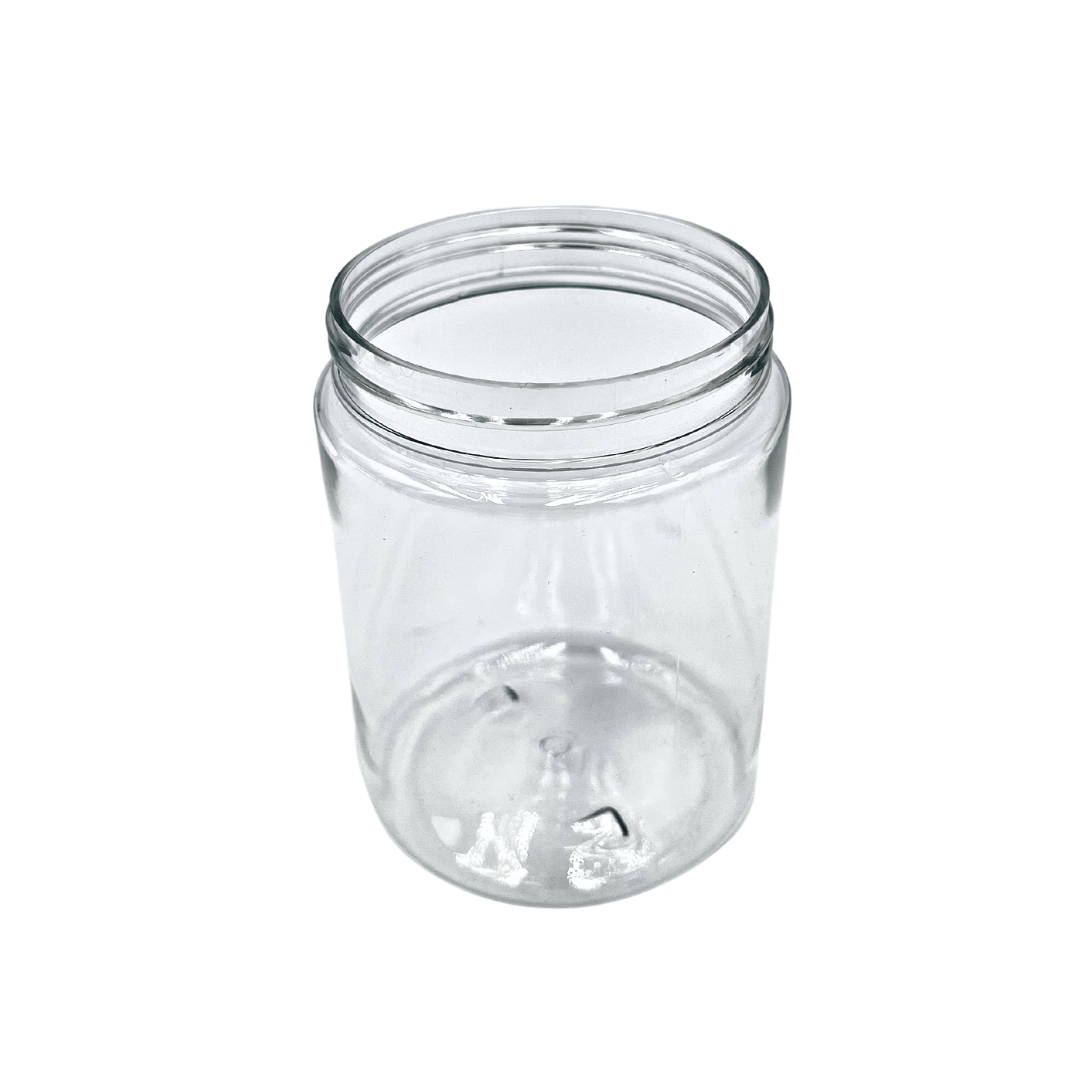 eBottles 10 oz PET Child-Resistant Straight Sided Jar 66/400 Clear