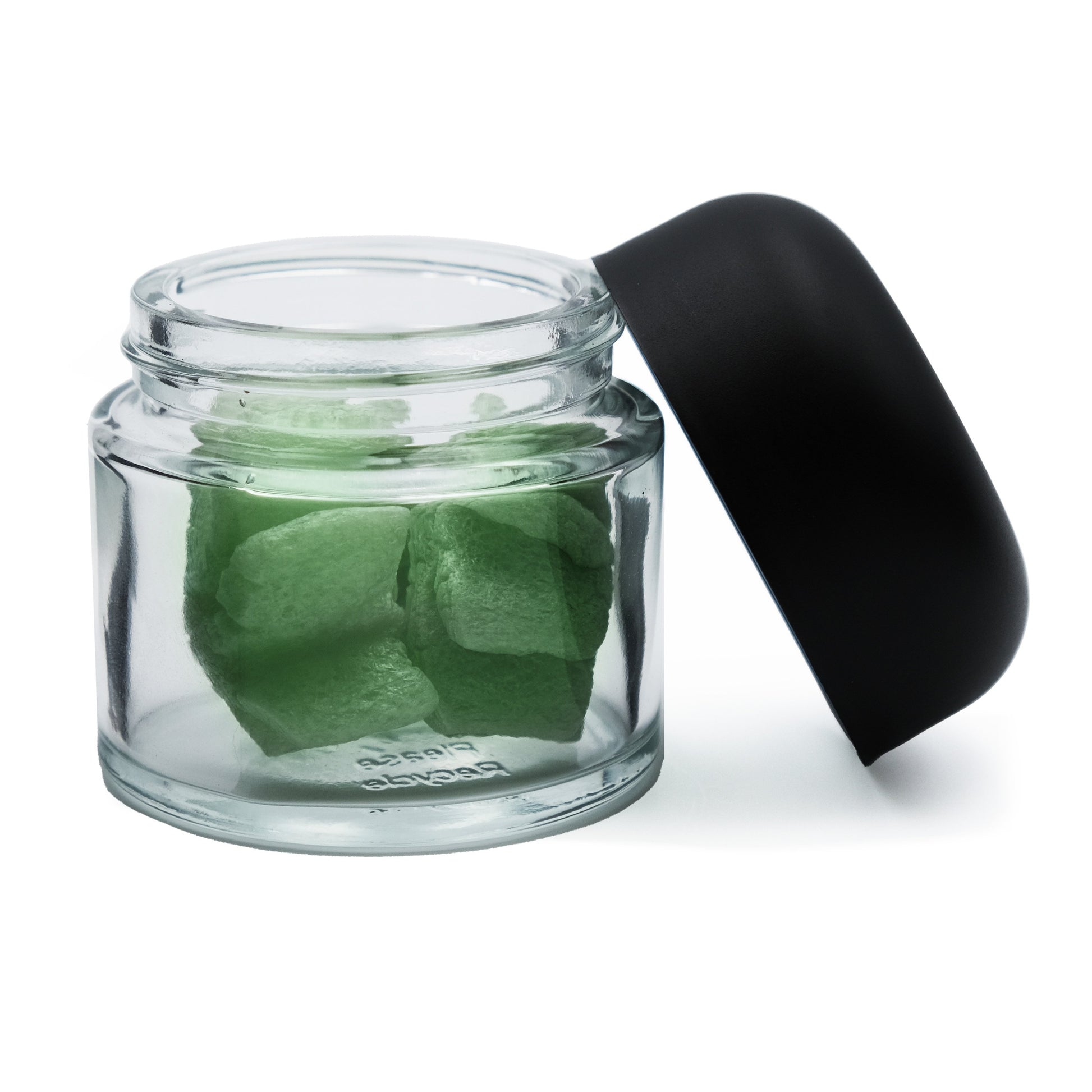 53mm Straight Sided Clear 3oz Plastic Jar 100/Box