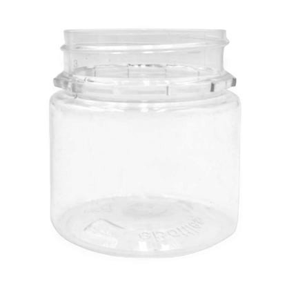 eBottles 30 Dram PET Child-Resistant Tamper Evident Straight Sided Jar 53/400