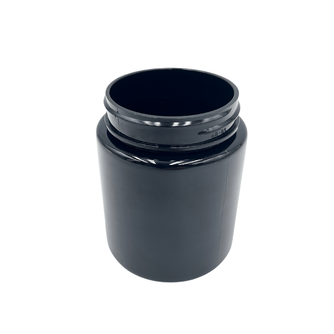 eBottles 40 Dram PET Child-Resistant Straight Sided Jar 53/400