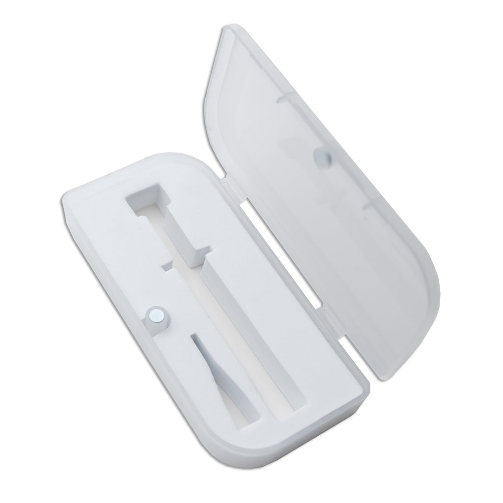 Gift Case for 1ml Glass Syringe with Luer Lock System and Needle White