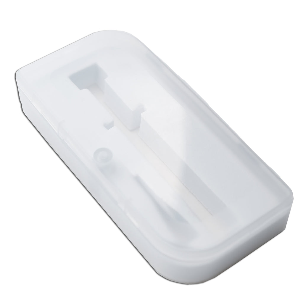 Gift Case for 1ml Glass Syringe with Luer Lock System and Needle White