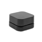 Grand Puff 9ml Child-Resistant Black Square Glass Concentrate Jar Black / Black Cap