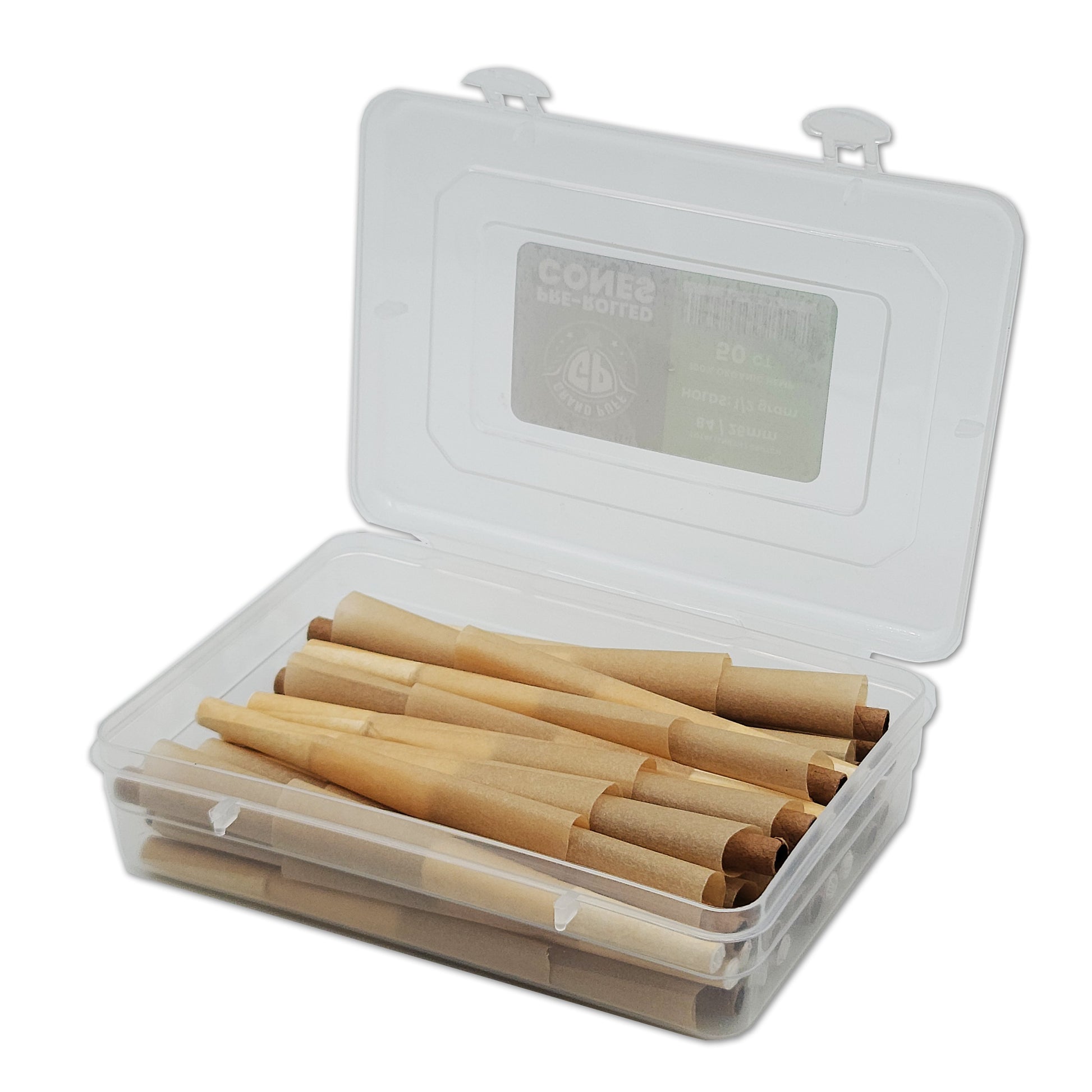 Unbleached Natural RAW Pre-Rolled Filter Tips from RAW Rolling Papers in  Box of 20 Packs