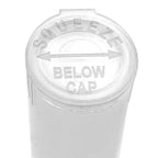 Grand Puff Squeeze Pop Top Plastic Tube (73mm) Clear w/ CA! Icon Clear w/ CA! Icon