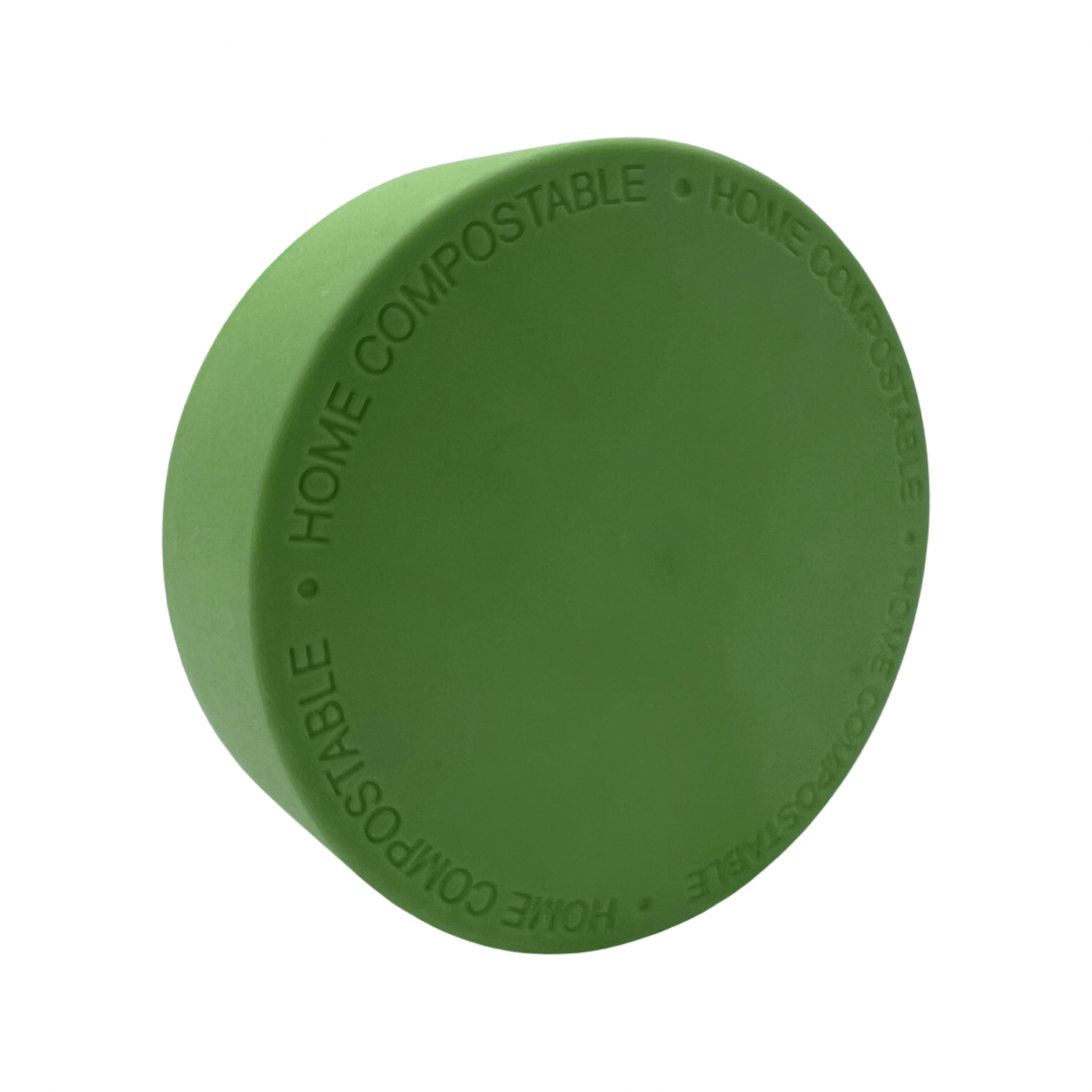 Green HumidiLid Child-Resistant Home Compostable 53mm Cap