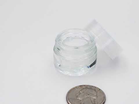 3 Gram Glass Concentrate Container