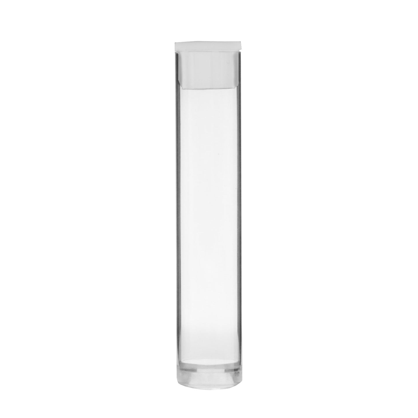 Plastic Tubes for Cartridges 13mm x 85mm White