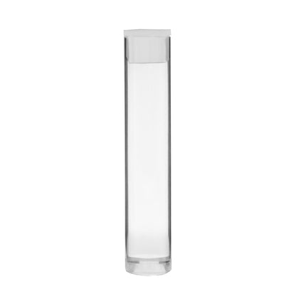 Plastic Tubes for Cartridges 13mm x 85mm White