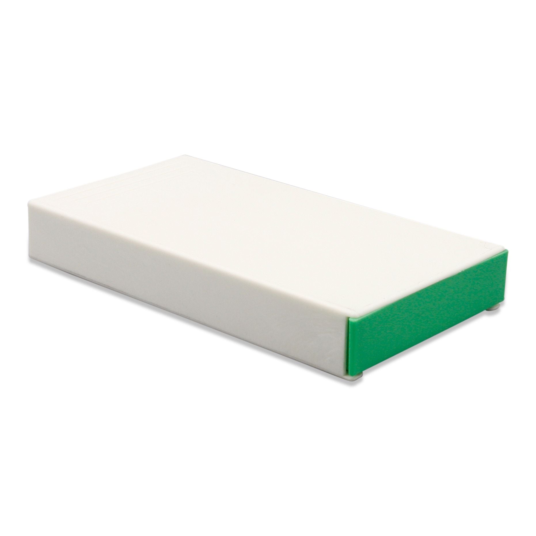 Pre-Roll / Edible Push and Pull Box 109mm White / Green