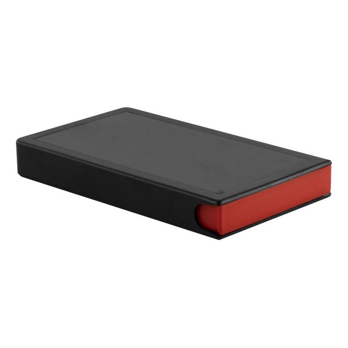 Pre-Roll / Edible Push and Pull Box 85mm Black / Red