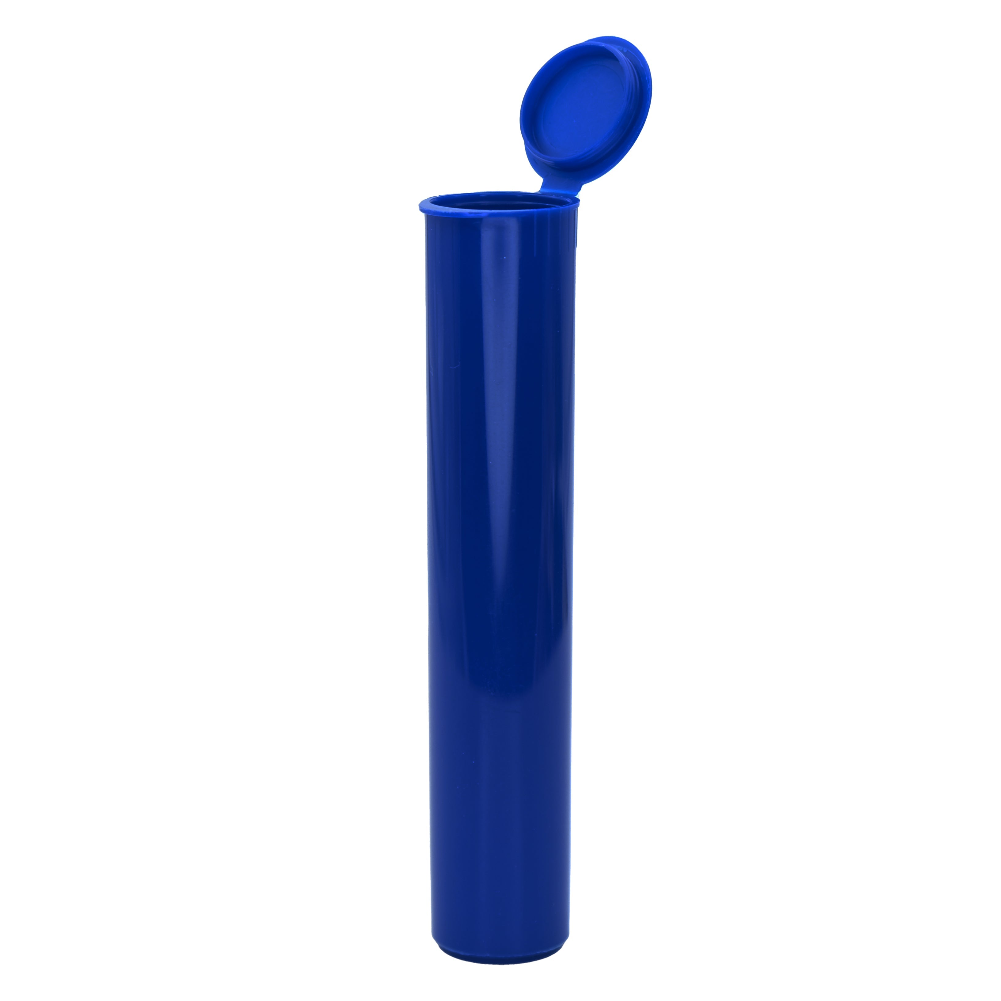 Premium Squeeze Top Child Resistant 98mm Pre-Roll Tubes Blue