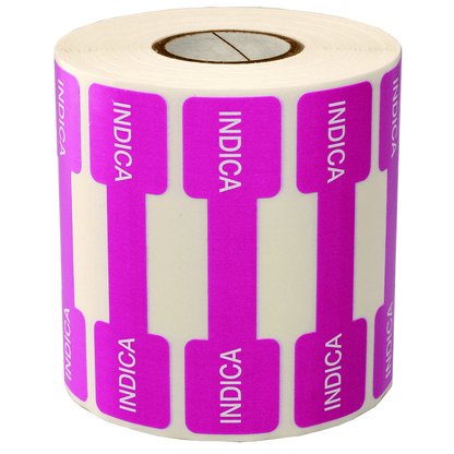 Purple Indica Tamper Evident Strain Labels Purple