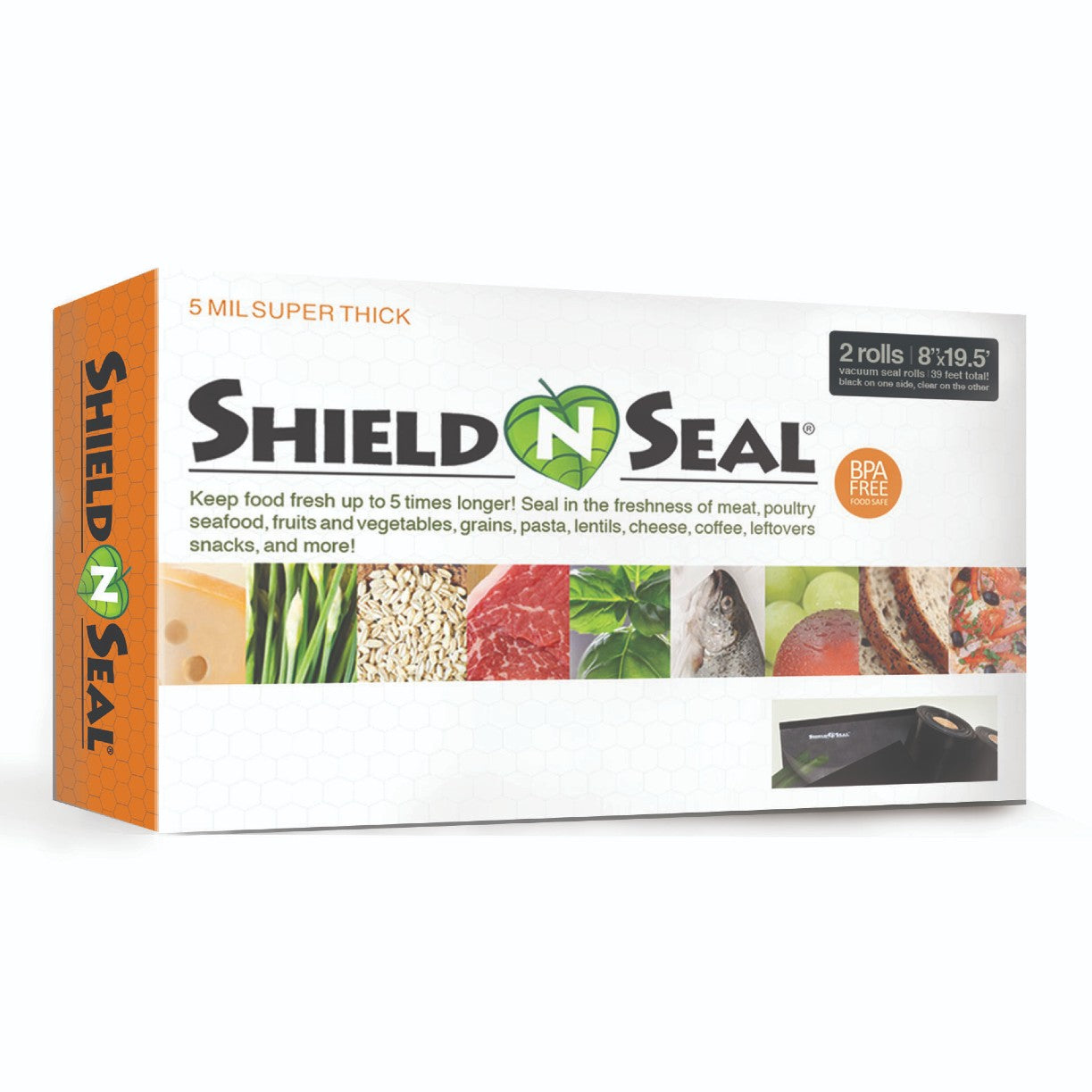 Shield N Seal Heat Sealer Rolls (8" x 19.5')