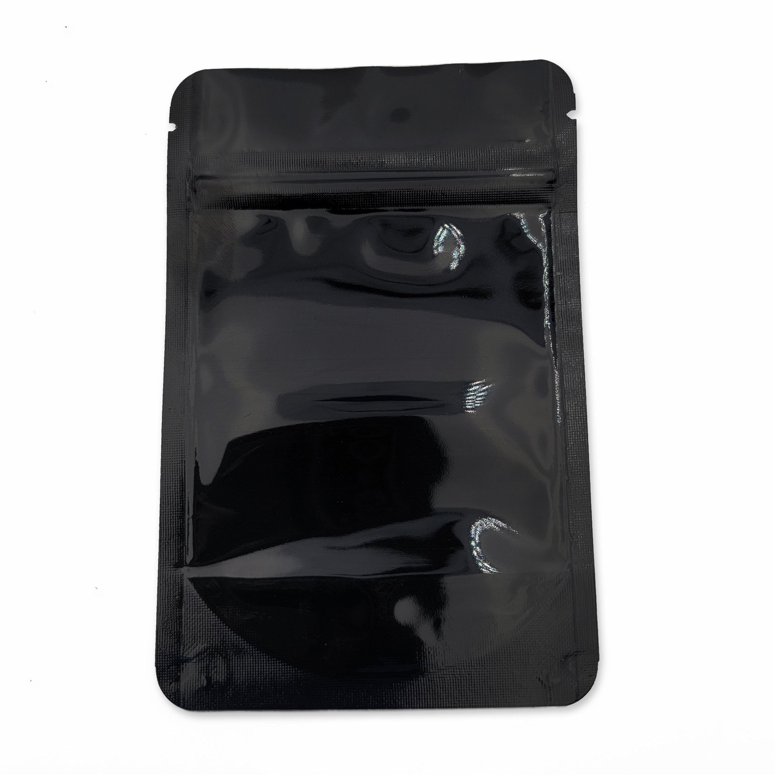 Shiny Series Smell Proof Bag (1/8th) 5.0" x 3.3" Black