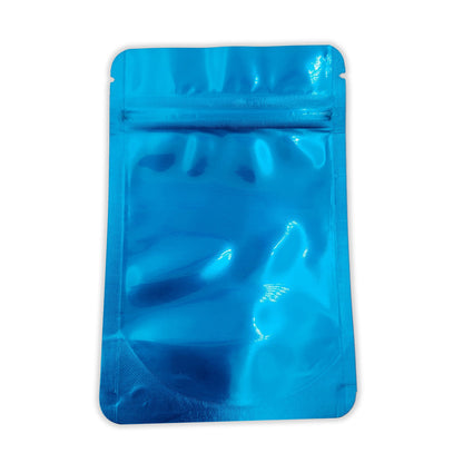 Shiny Series Smell Proof Bag (1/8th) 5.0" x 3.3" Blue