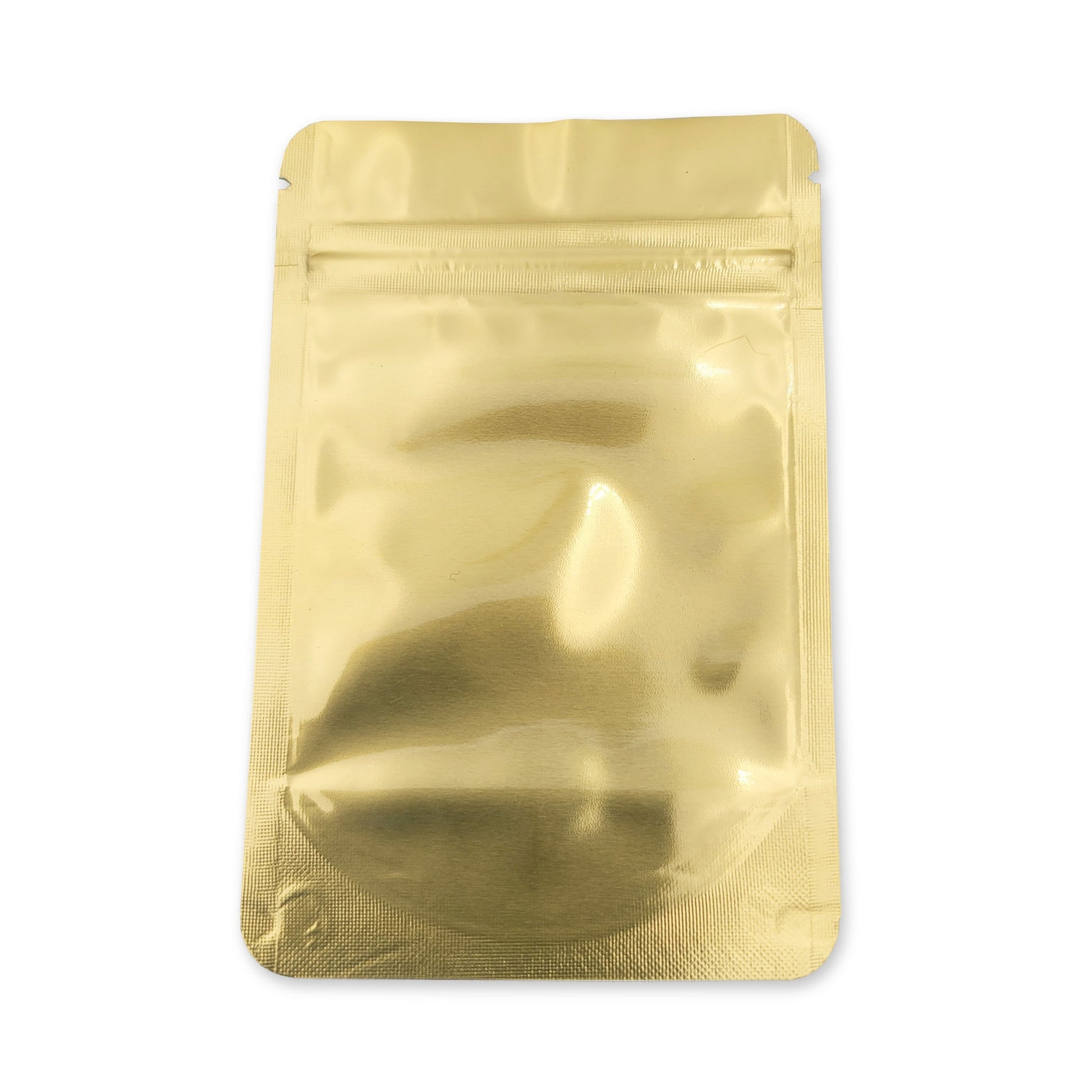 Shiny Series Smell Proof Bag (1/8th) 5.0" x 3.3" Gold