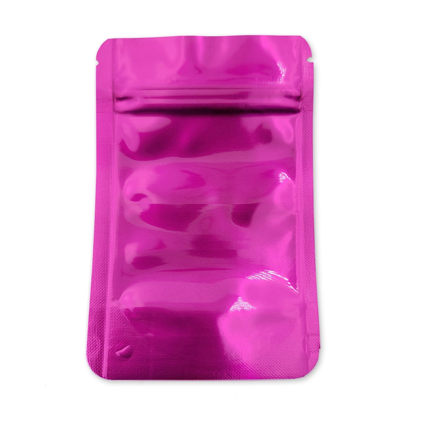 Shiny Series Smell Proof Bag (1/8th) 5.0" x 3.3" Pink
