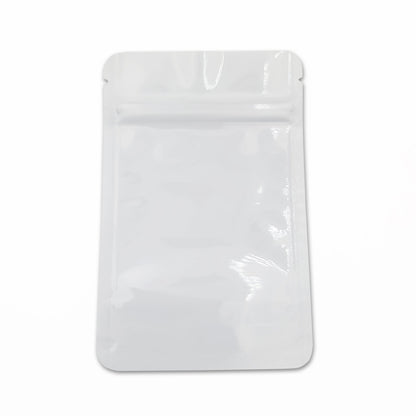 Shiny Series Smell Proof Bag (1/8th) 5.0" x 3.3" White