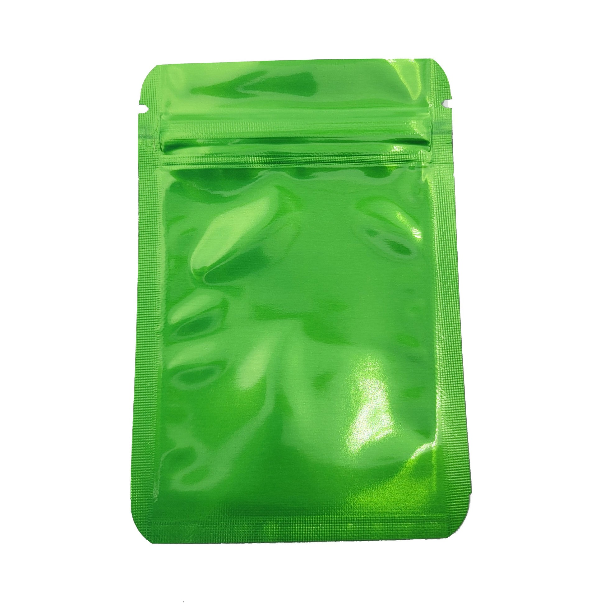 Shiny Series Smell Proof Bag (1 gram) 4.3" x 2.9" Green