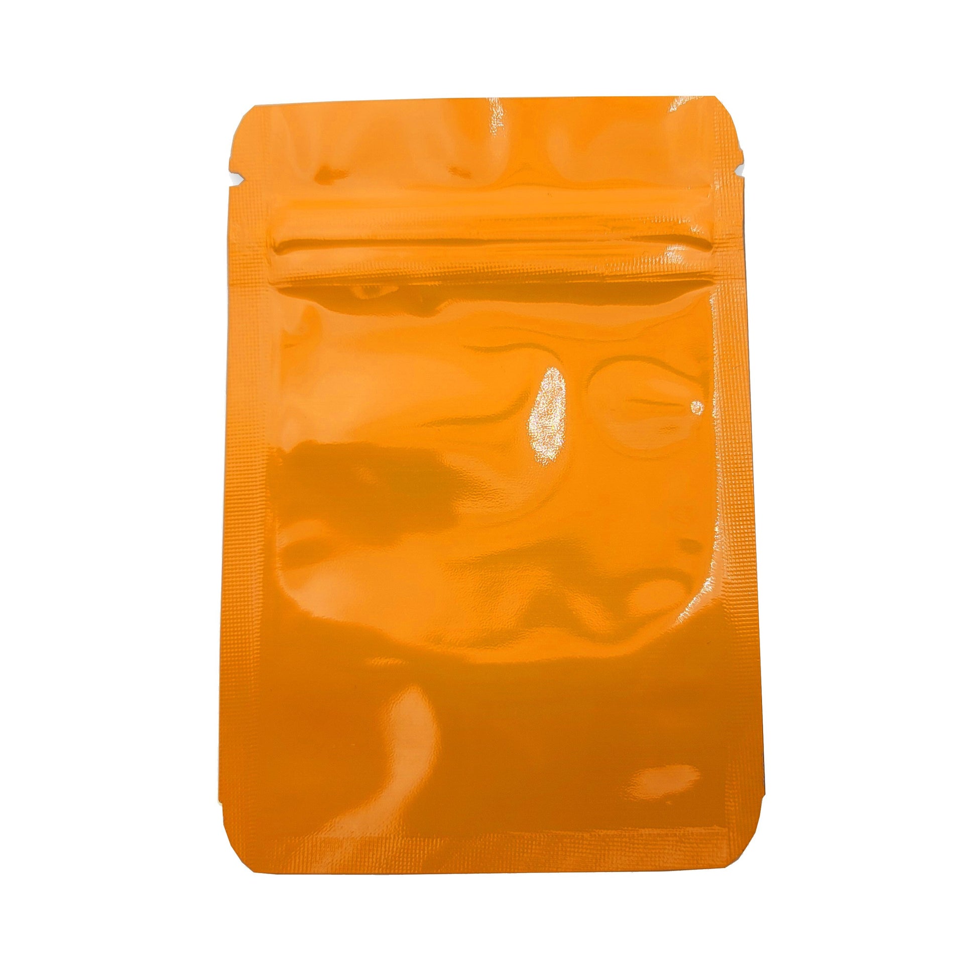 Shiny Series Smell Proof Bag (1 gram) 4.3" x 2.9" Orange
