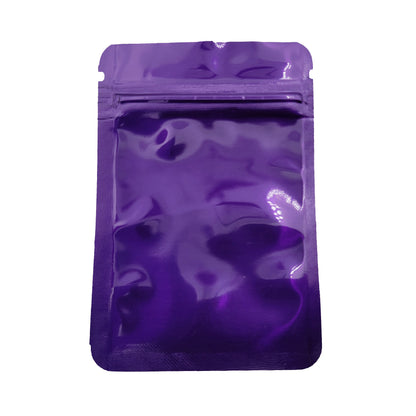 Shiny Series Smell Proof Bag (1 gram) 4.3" x 2.9" Purple