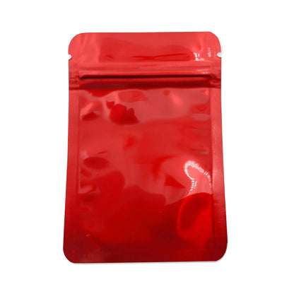 Shiny Series Smell Proof Bag (1 gram) 4.3" x 2.9" Red