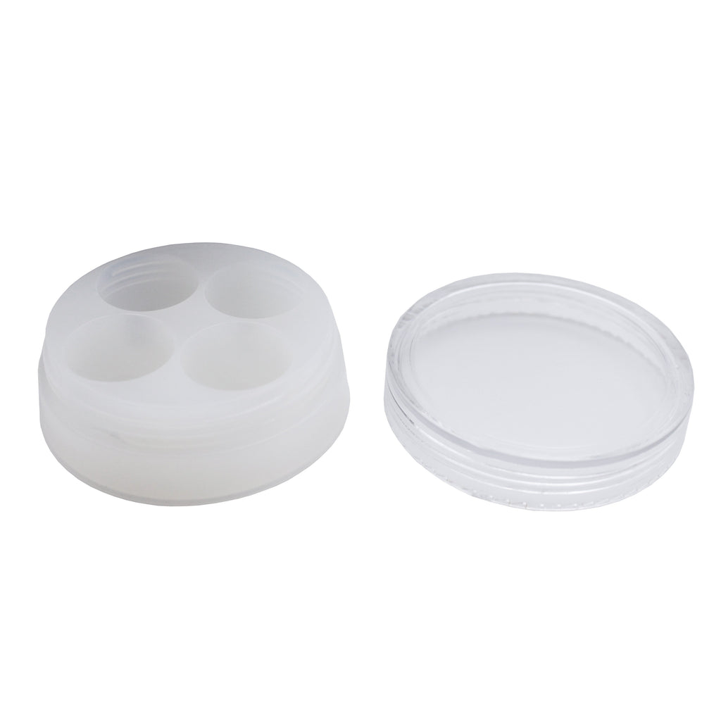 Silicone Concentrate 4 Compartment Container