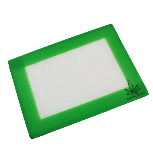 Silicone Concentrate Recovery Mat Small Green