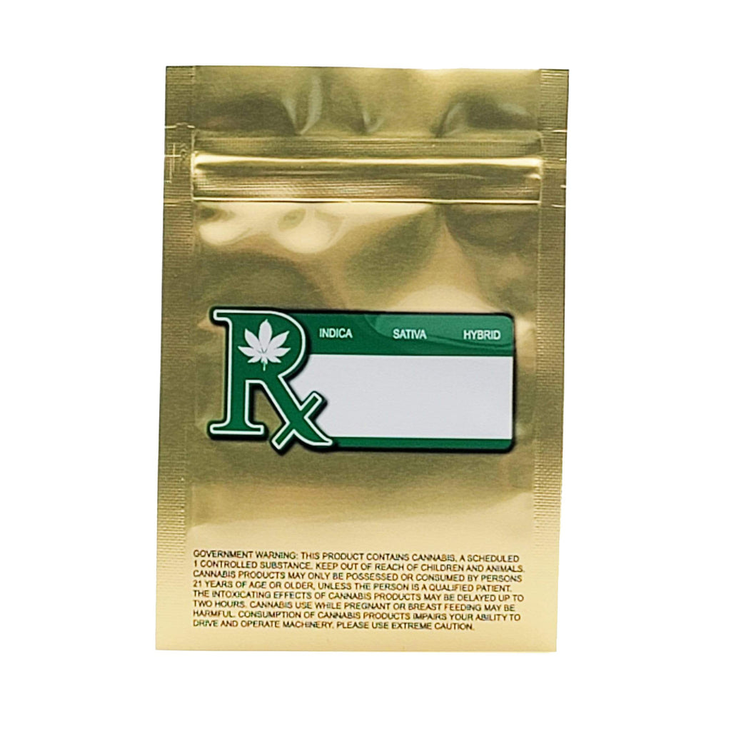 Smell Proof Bag (1 gram) Gold